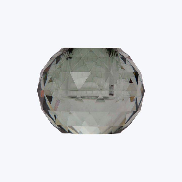 Disco Crystal Candle Holder Olive