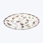 Midnight Flowers Salad Plate Mirtillo Nude