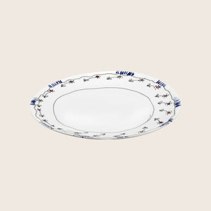 Midnight Flowers Dinner Plate Anemone Milk