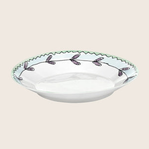 Midnight Flowers Pasta Bowl Blossom Milk