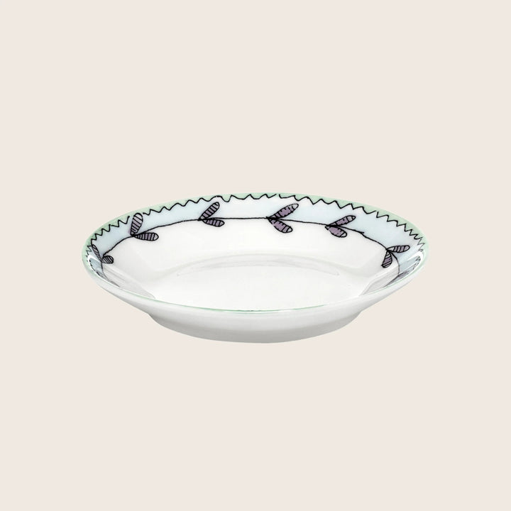 Midnight Flowers Side Dish Blossom Milk