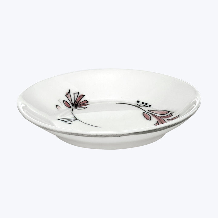 Midnight Flowers Side Dish Fiore Rosa