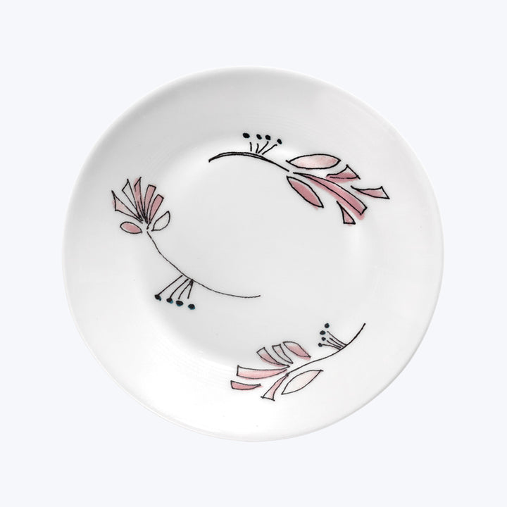 Midnight Flowers Side Dish Fiore Rosa