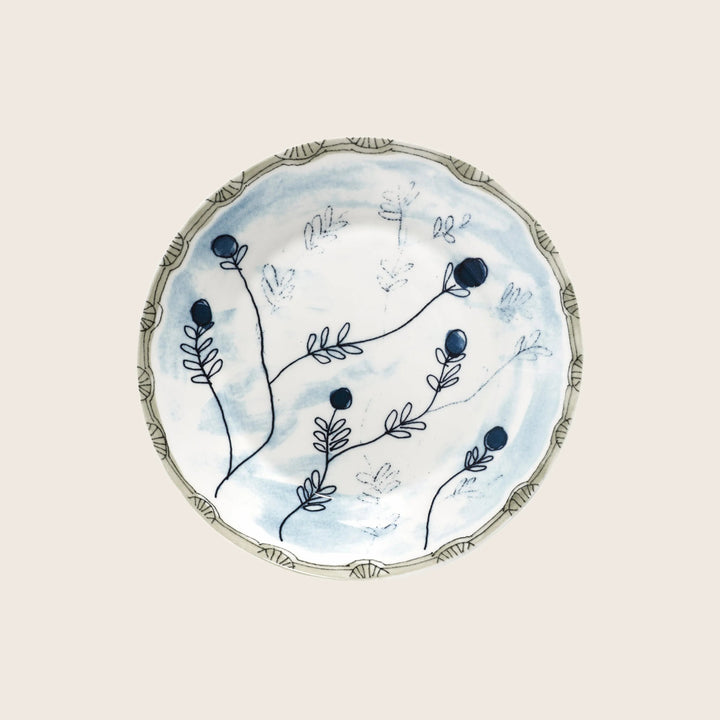 Midnight Flowers Side Dish Mirtillo Tea