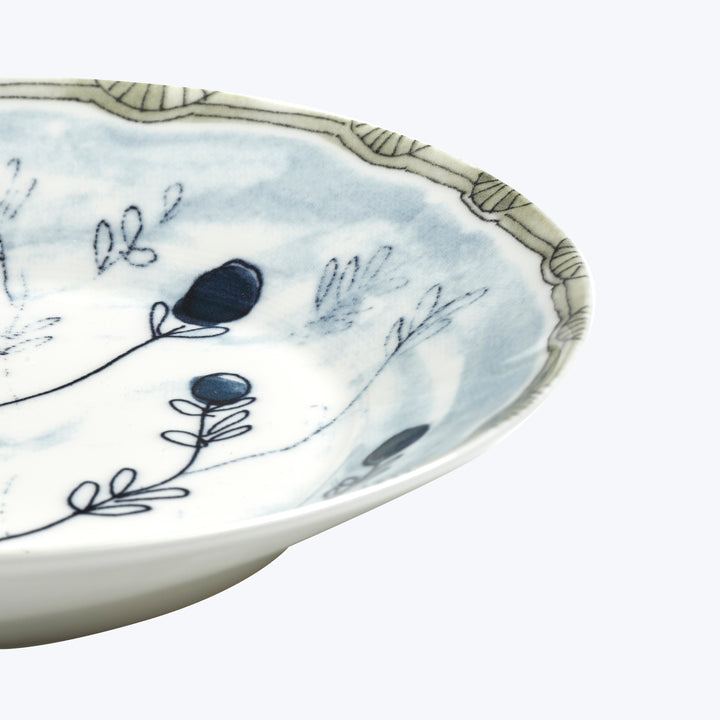 Midnight Flowers Side Dish Mirtillo Tea