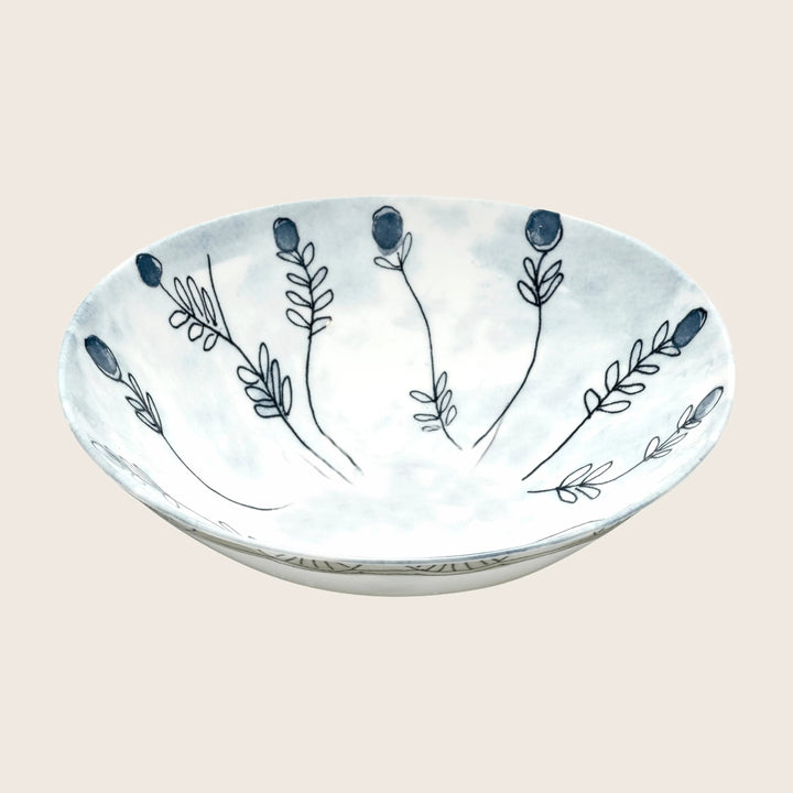 Midnight Flowers Fruit Bowl Mirtillo Tea