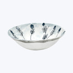 Midnight Flowers Low Soup Bowl Mirtillo Tea