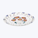 Midnight Flowers Small Round Serving Plate