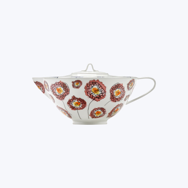 Midnight Flowers Tea Pot
