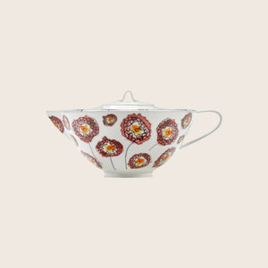 Midnight Flowers Tea Pot