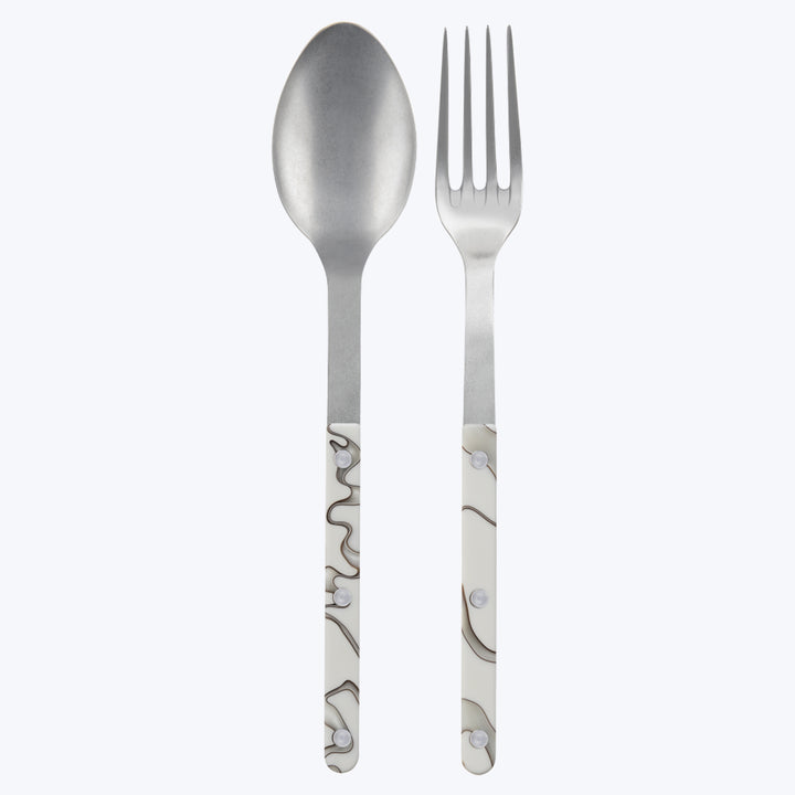 BISTROT 2 PIECE SERVING SET DUNE IVORY