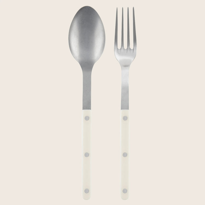 BISTROT 2 PIECE SERVING SET IVORY