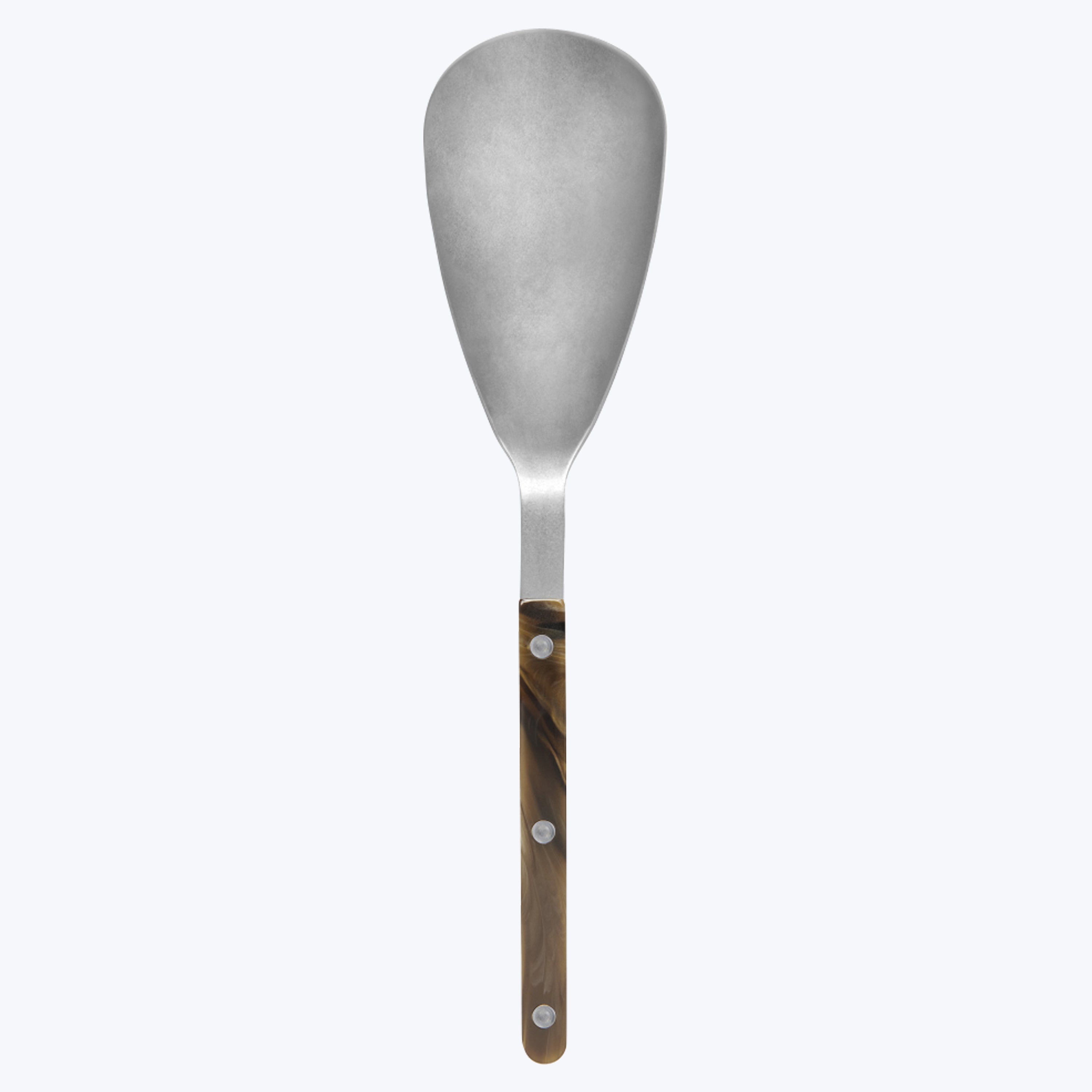 BISTROT RICE SPOON FAUX BUFFALO