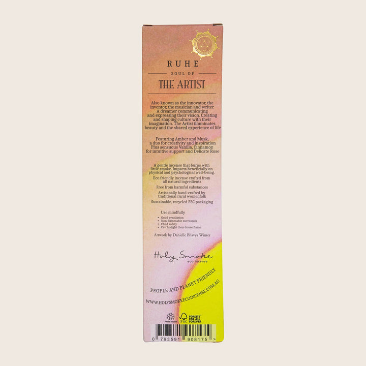 Ruhe Incense Packet The Artist