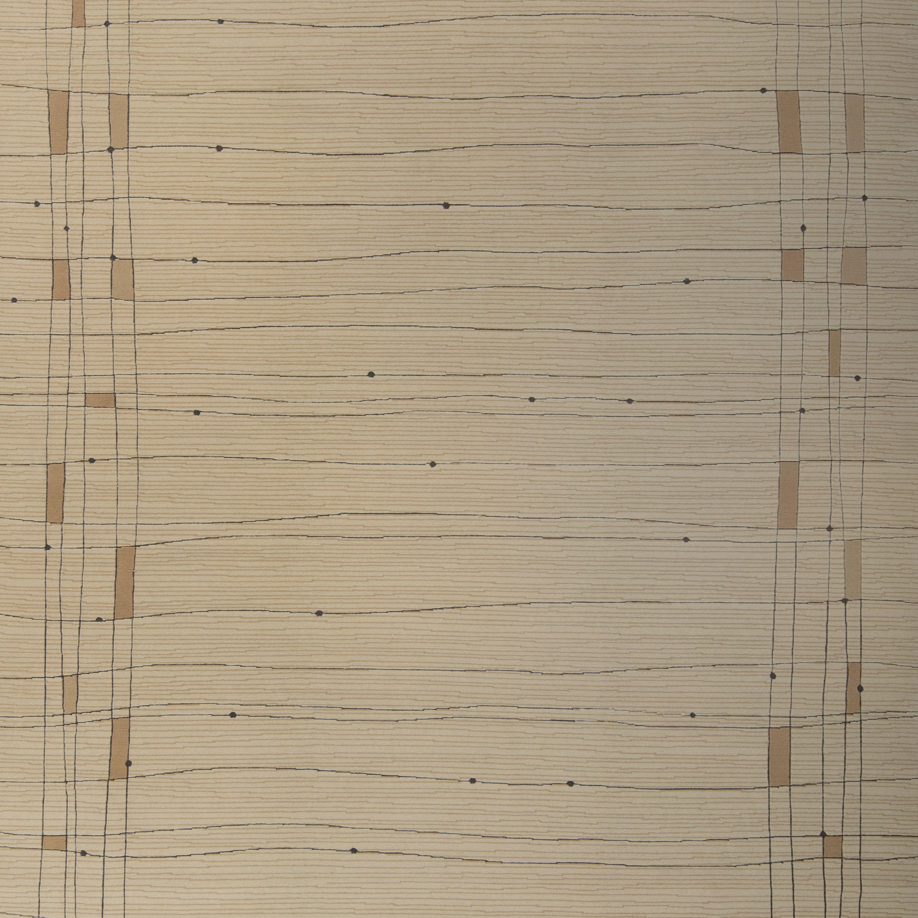 Contemporary Handkottted Wool Rug - 9' x 12'