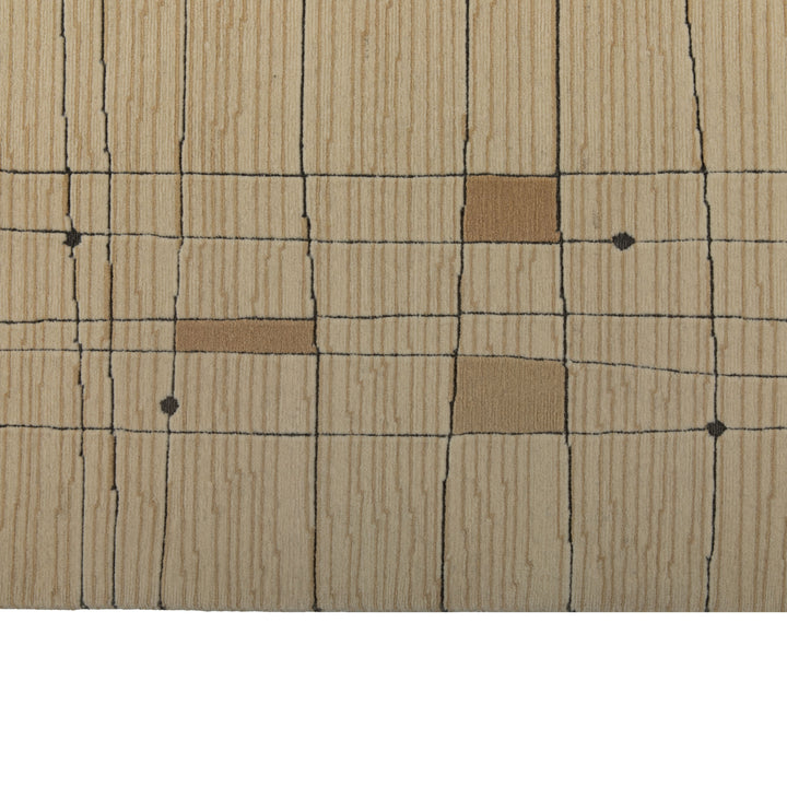 Contemporary Handkottted Wool Rug - 9' x 12'