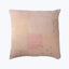 Dusty Pink Mosaic Fray Pillow