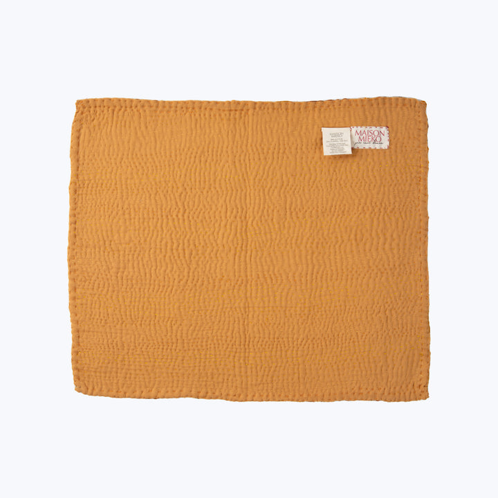 Golden Fray Handmade Placemat