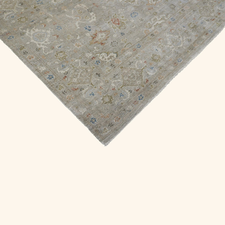 Transitional Silk Rug - 7'11" x 10'