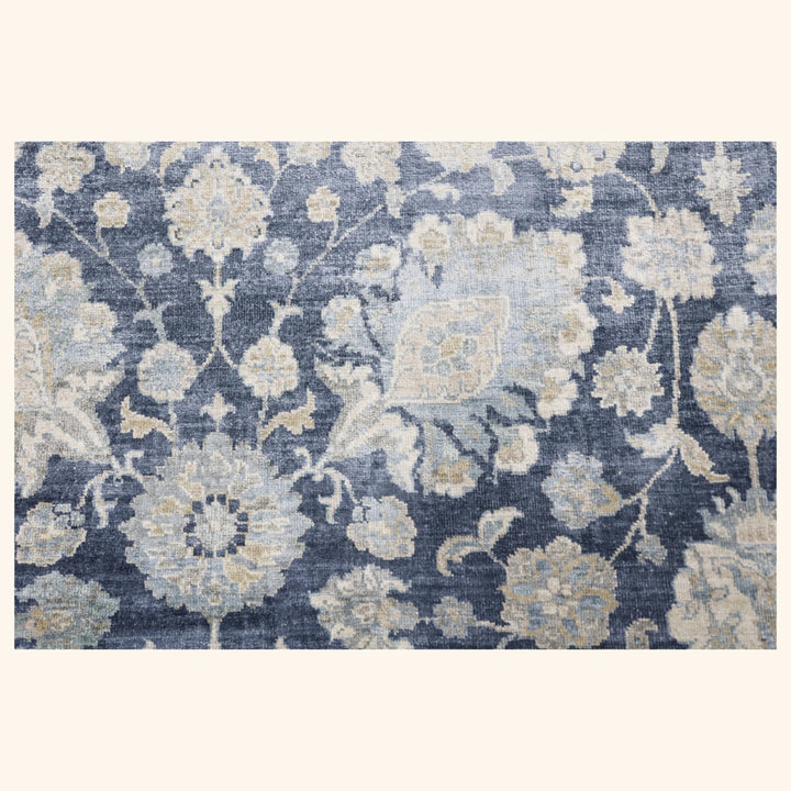 Transitional Silk Rug - 7'10" x 10'2"