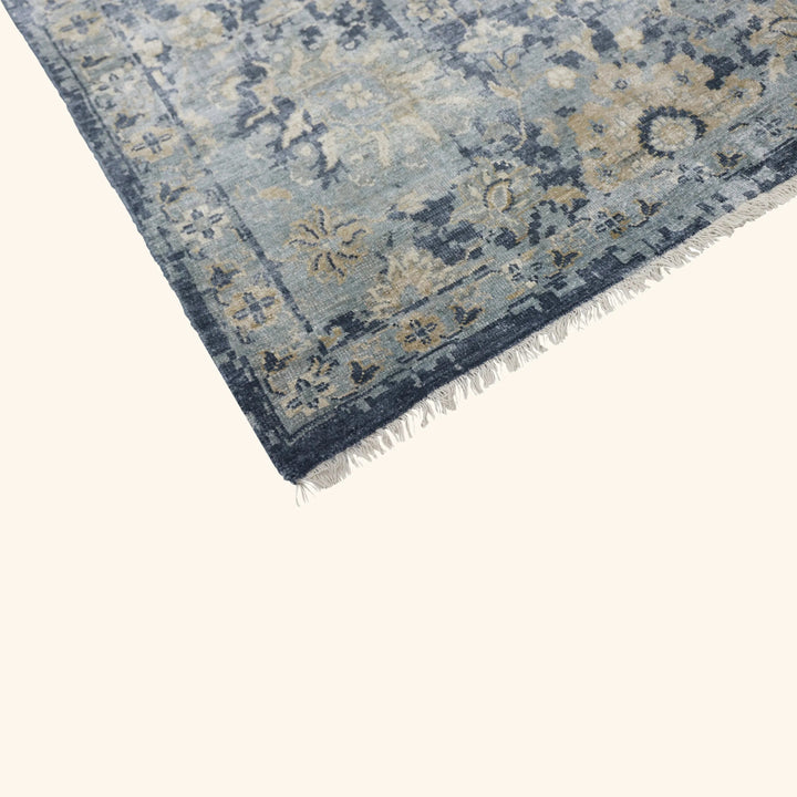 Transitional Silk Rug - 7'10" x 10'2"