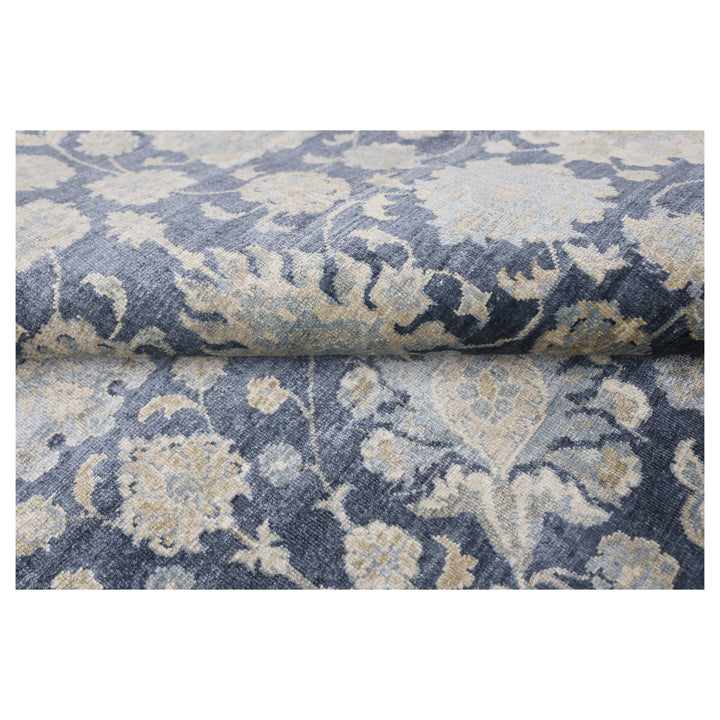 Transitional Silk Rug - 7'10" x 10'2"