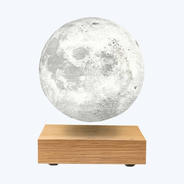 Smart Moon Lamp, White Ash White-Ash / Wood + Acrylic