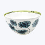 Midnight Flowers Soup Bowl Anemone Vaniglia