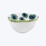 Midnight Flowers Small Serving Bowl Anemone Vaniglia