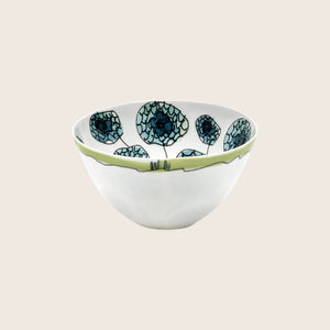 Midnight Flowers Cereal Bowl Anemone Vaniglia