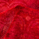 Overdyed Red Wool Rug - 4'1" x 6'2" Default Title