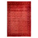 Overdyed Red Wool Rug - 6'1" x 9' Default Title