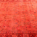 Overdyed Red Wool Rug - 6'1" x 9' Default Title