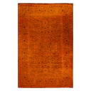 Overdyed Orange Wool Rug - 6' x 9'2" Default Title