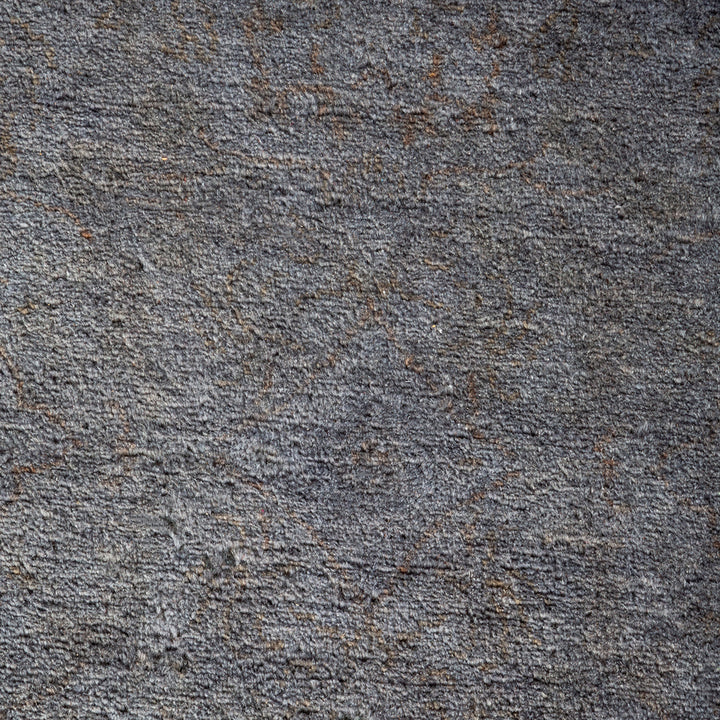 Overdyed Grey Wool Rug - 4' x 6'4" Default Title