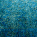 Overdyed Blue Wool Rug - 6'1" x 8'4" Default Title