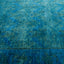 Overdyed Blue Wool Rug - 6'1" x 8'4" Default Title