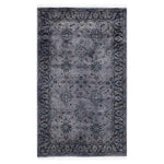 Overdyed Grey Wool Rug - 3'1" x 5'2" Default Title