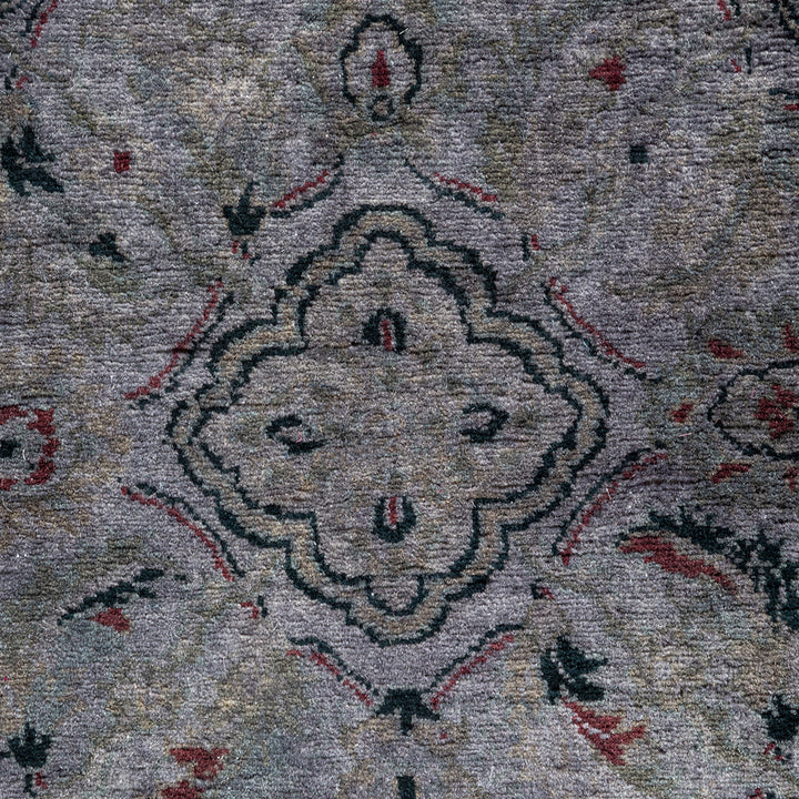 Overdyed Grey Wool Rug - 3'1" x 5'2" Default Title