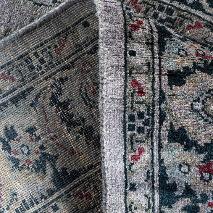 Overdyed Grey Wool Rug - 3'1" x 5'2" Default Title