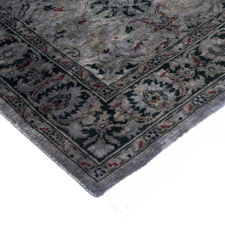 Overdyed Grey Wool Rug - 3'1" x 5'2" Default Title