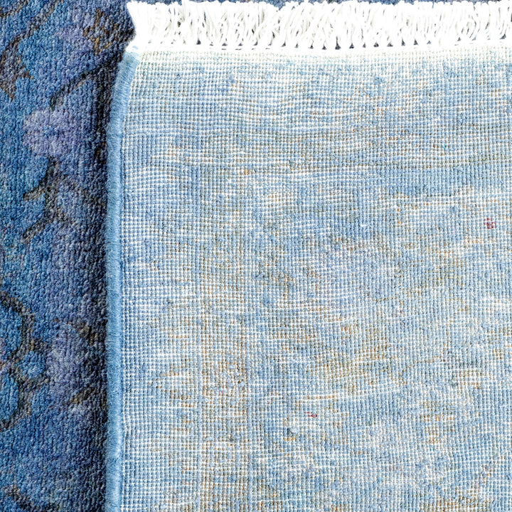 Overdyed Blue Wool Rug - 3'1" x 5'3" Default Title
