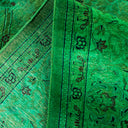 Overdyed Green Wool Rug - 6'1" x 9'3" Default Title