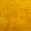 Overdyed Yellow Wool Rug - 3'2" x 4'6" Default Title