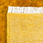 Overdyed Yellow Wool Rug - 3'2" x 4'6" Default Title