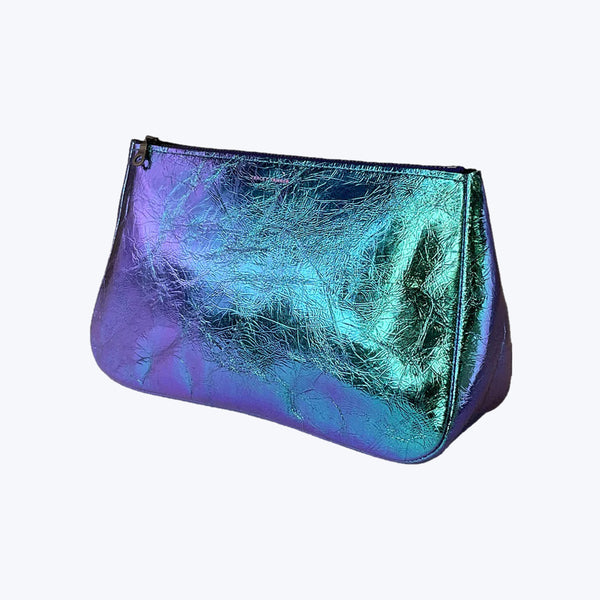 Iridescent Fatty Pouch Large / Foil Mermaid