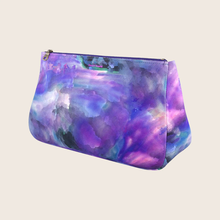 Watercolor Fatty Pouch Large / Night