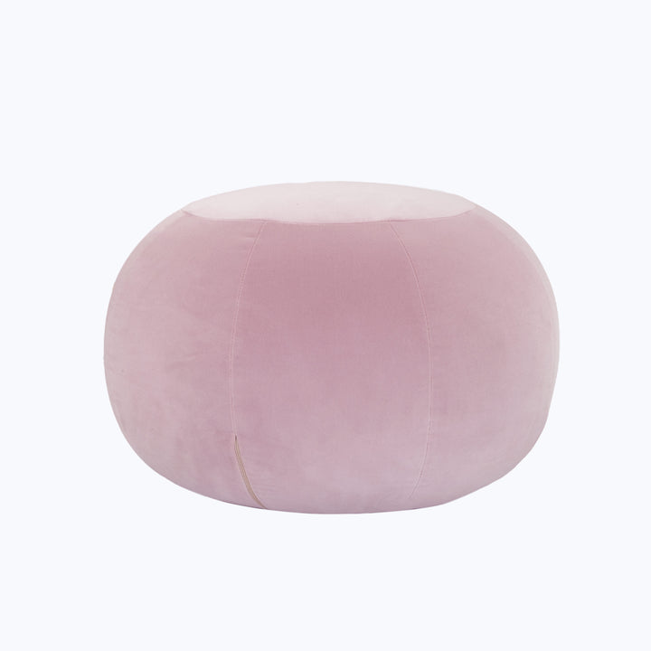 Geo Small Velvet Ottoman