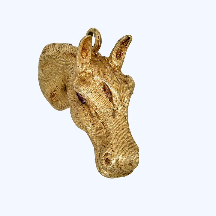 Gold Horse Charm