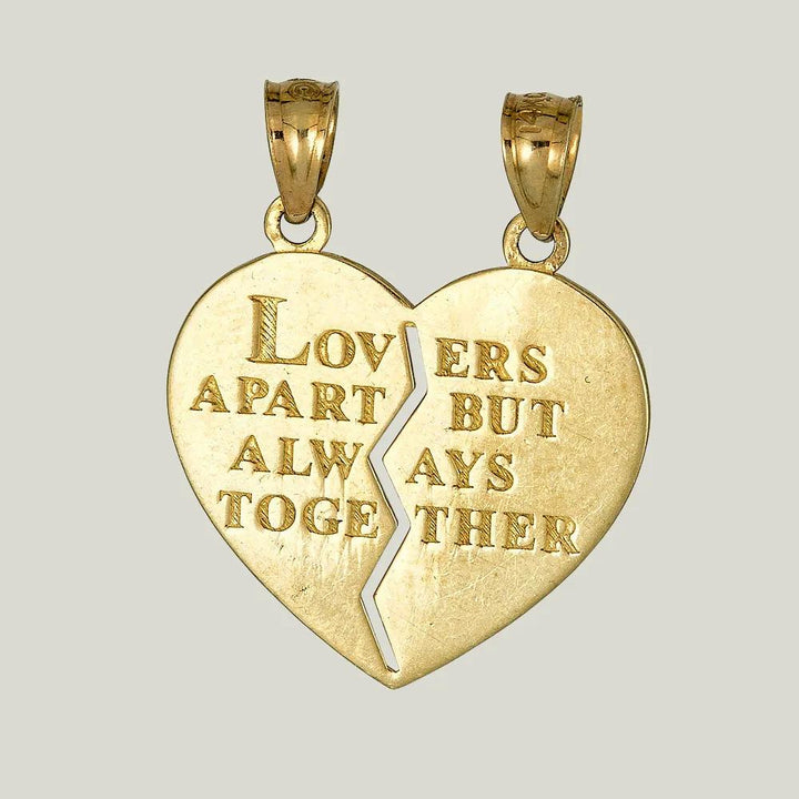 Gold I Love You Charm